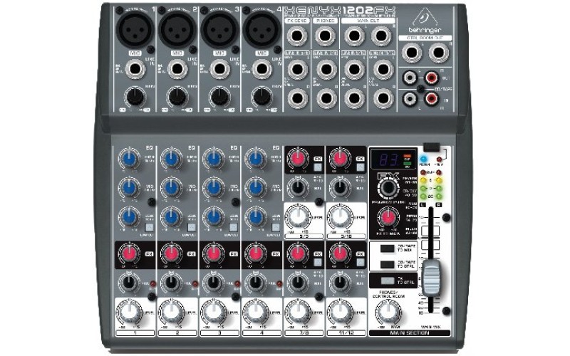 BEHRINGER 1202FX - малошумящий микшерный пульт