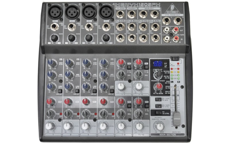 BEHRINGER 1202FX - малошумящий микшерный пульт