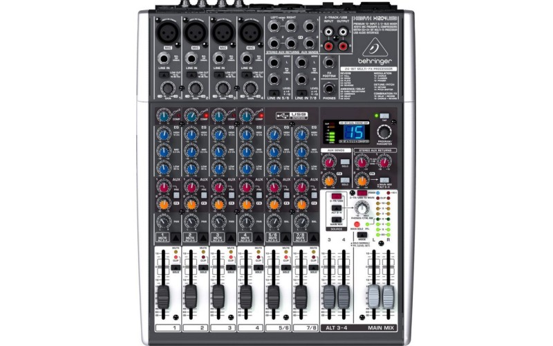 BEHRINGER 1204USB - малошумящий микшерный пульт
