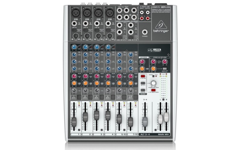 BEHRINGER 1204USB - малошумящий микшерный пульт