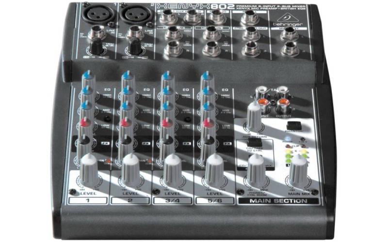 BEHRINGER 802 - малошумящий микшерный пульт