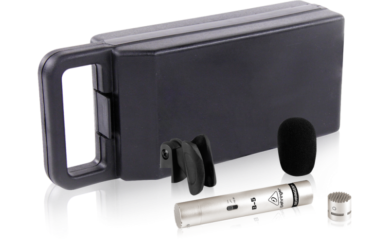 BEHRINGER B-5 - конденсаторный микрофон с двумя сменными капсюлями