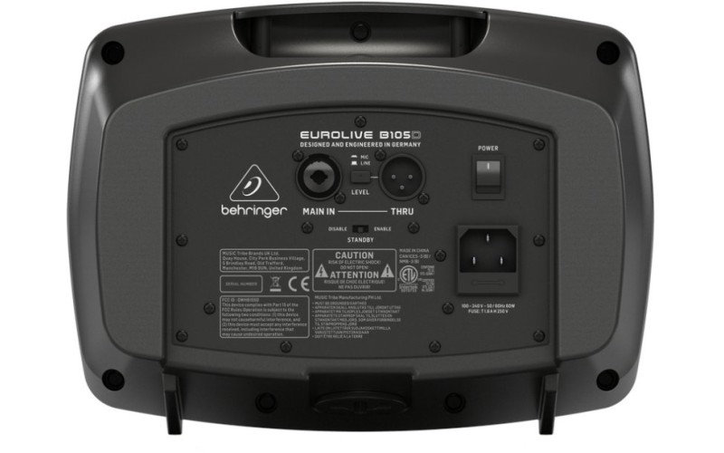 BEHRINGER B105D - активная акустическая система, 5