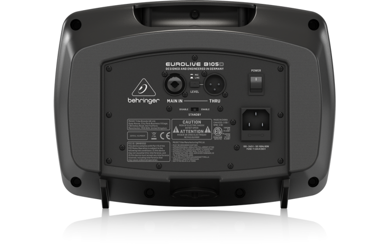 BEHRINGER B105D - активная акустическая система, 5