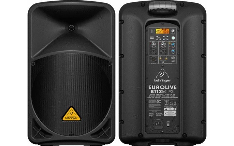 BEHRINGER B112MP3 - активная 2-полосная акустическая система 700 Вт + 300 Вт