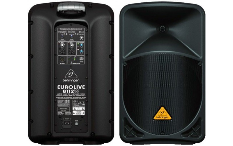 BEHRINGER B112W 2-полосная активная акустическая система 1000Вт Bluetooth, встроенный микшер