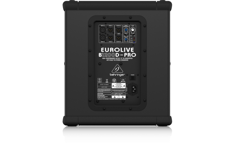 BEHRINGER B1200D PRO - активный сабвуфер, 12