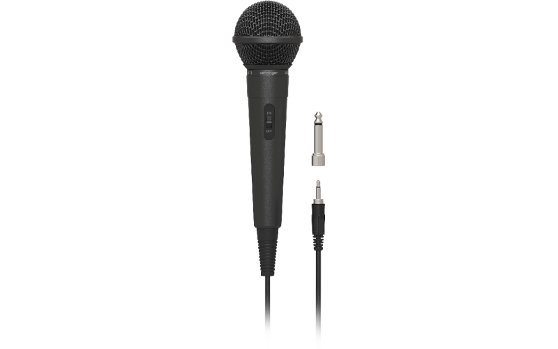 BEHRINGER BC110 - динамический вокальный микрофон с кнопкой, 80 Гц - 16 кГц
