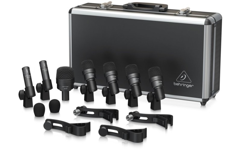 BEHRINGER BC1200 - комплект из 7 микрофонов для ударной установки в транспортировочном кейсе