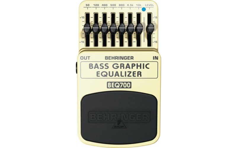 BEHRINGER BEQ700 - 7-полосный графический эквалайзер для бас-гитары или клавишных