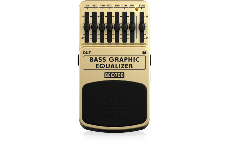 BEHRINGER BEQ700 - 7-полосный графический эквалайзер для бас-гитары или клавишных
