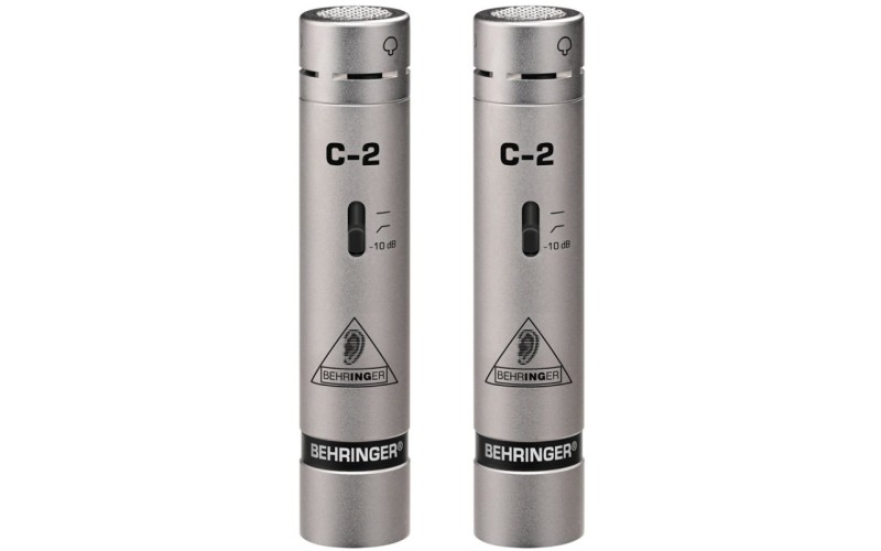 BEHRINGER C-2 комплект из 2-х кардиоидных конденсаторных микрофонов