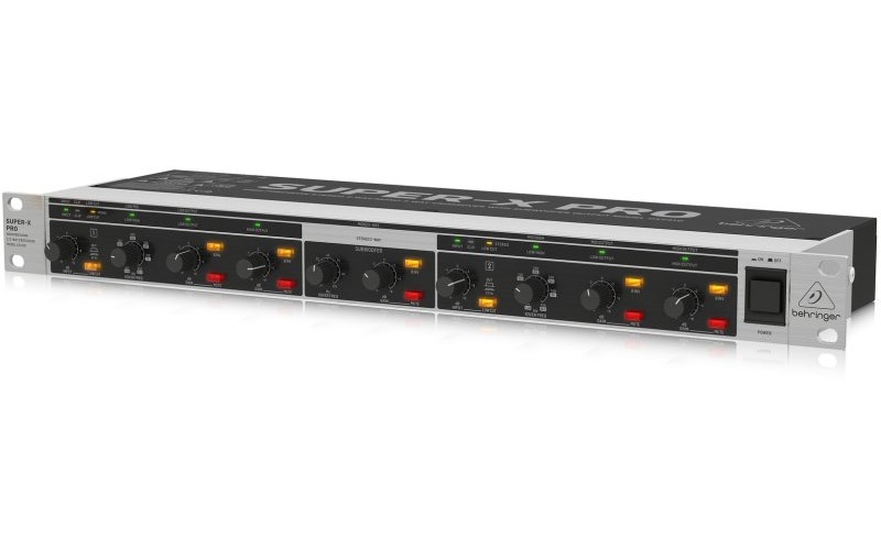 BEHRINGER CX2310 V2 - кроссовер двухполосный стерео, 3-полосный моно