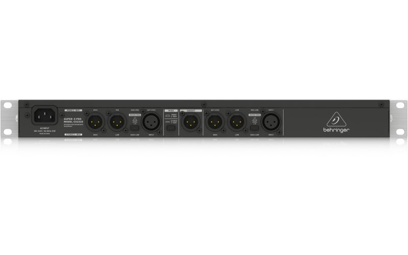 BEHRINGER CX2310 V2 - кроссовер двухполосный стерео, 3-полосный моно
