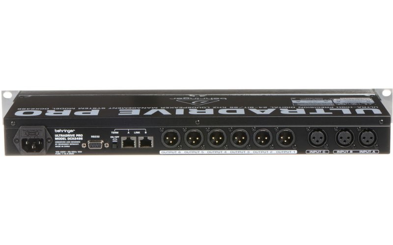 BEHRINGER DCX2496 - процессор