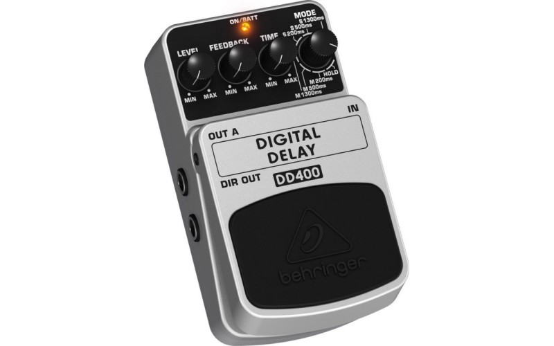 BEHRINGER DD400 - педаль цифровых стереофонических эффектов дилей