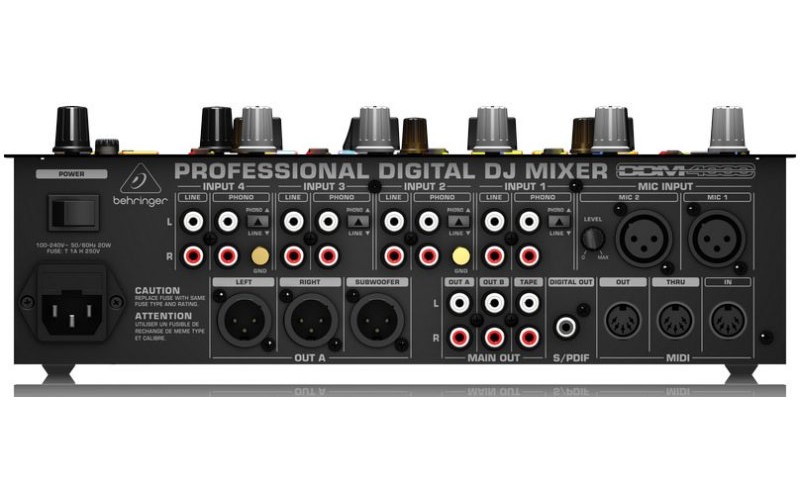 BEHRINGER DDM4000 - цифровой DJ микшерный пульт с сэмплером