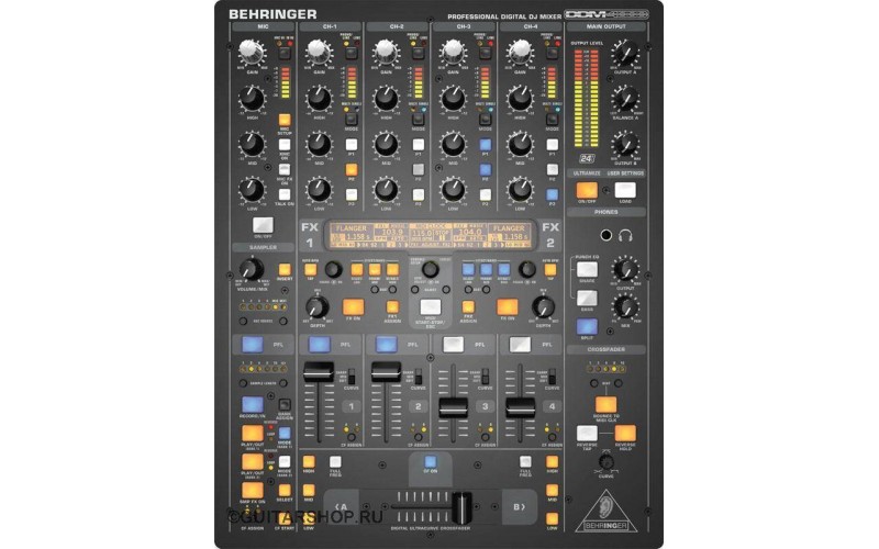 BEHRINGER DDM4000 - цифровой DJ микшерный пульт с сэмплером