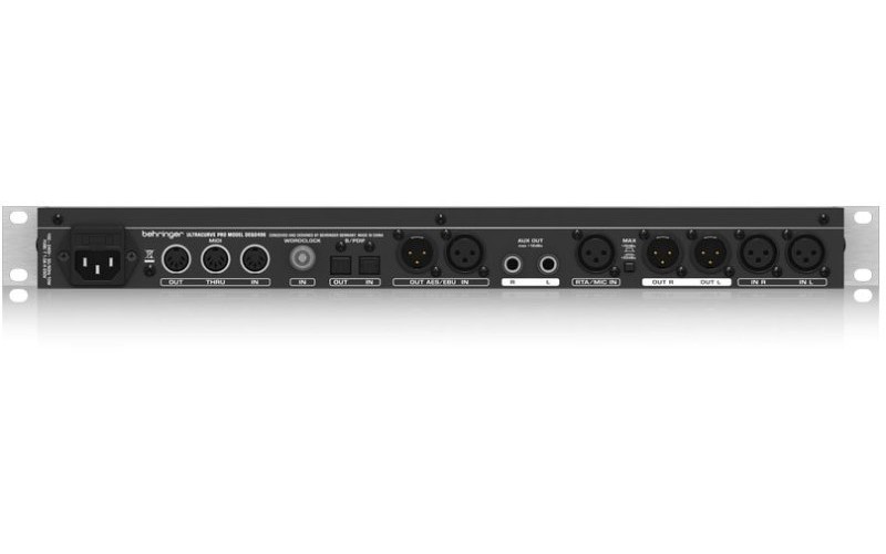 BEHRINGER DEQ2496 - процессор комплексной обработки для звукоусиления и мастеринга