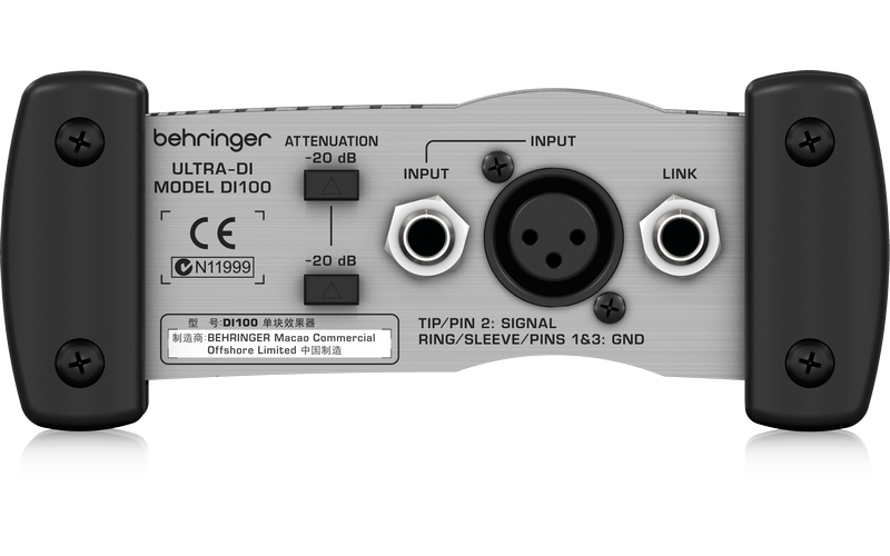 BEHRINGER DI100 - профессиональный активный директ бокс