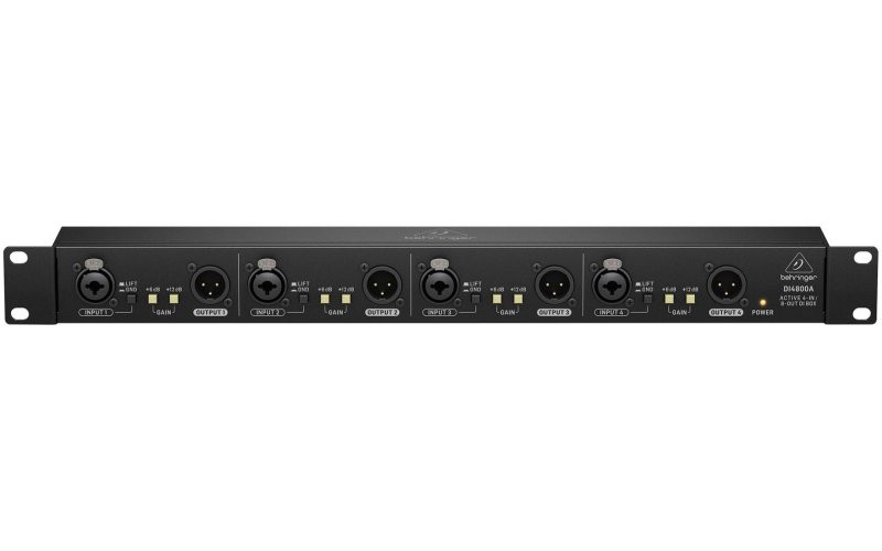 BEHRINGER DI4800A - активный, четырехканальный директ-бокс