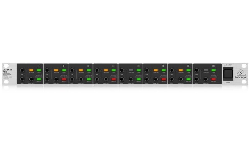 BEHRINGER DI800 V2 - директ бокс 8 канальный