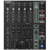 Behringer DJX750 - микшер для DJ, 5 вход. канала (4 стерео, плюс микрофонный),эквалайзер
