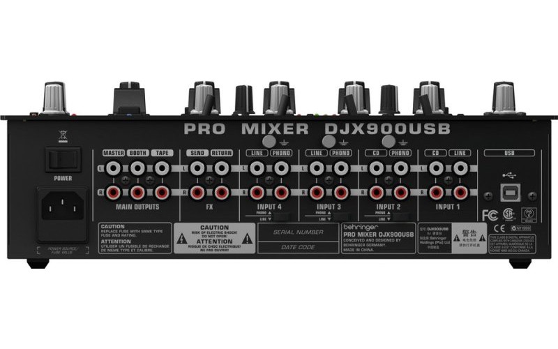 BEHRINGER DJX900USB - малошумящий DJ микшерный пульт