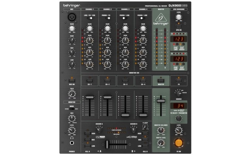 BEHRINGER DJX900USB - малошумящий DJ микшерный пульт