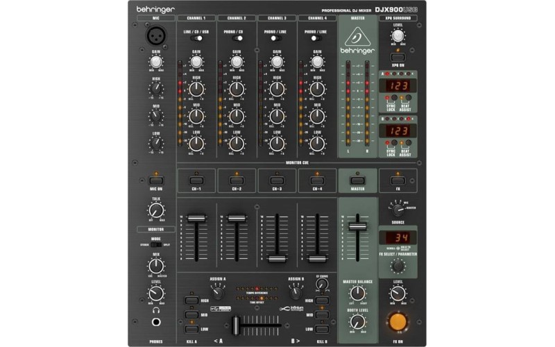 BEHRINGER DJX900USB - малошумящий DJ микшерный пульт
