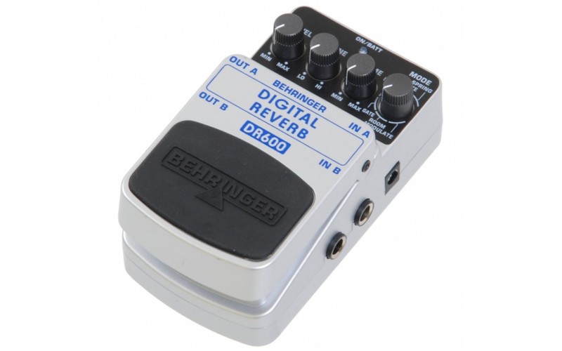 BEHRINGER DR600 DIGITAL REVERB - Педаль цифровых стереофонических эффектов реверберации