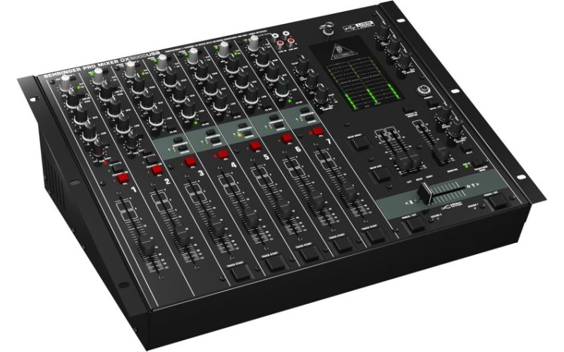 BEHRINGER DX2000USB микшер 5 двойных стерео входа эквалайзер