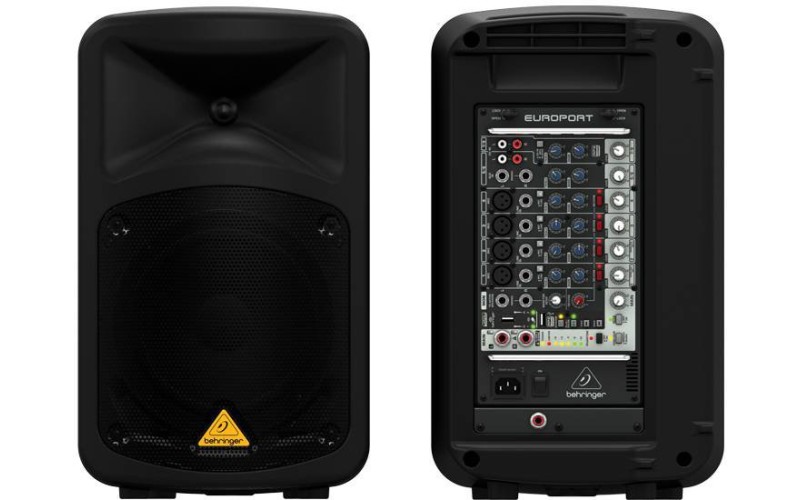 BEHRINGER EPS500MP3 система звукоусиления 500 Вт, активные акустические системы + микшер