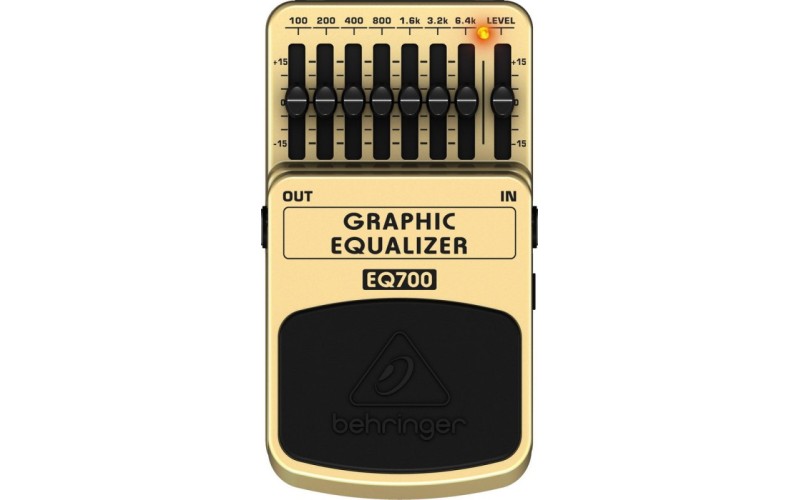 BEHRINGER EQ700 - педаль 7-полосный графический эквалайзер