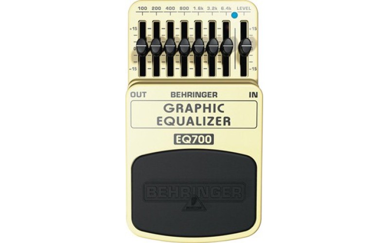 BEHRINGER EQ700 - педаль 7-полосный графический эквалайзер