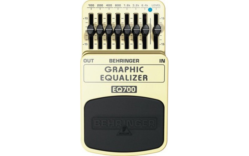 BEHRINGER EQ700 - педаль 7-полосный графический эквалайзер