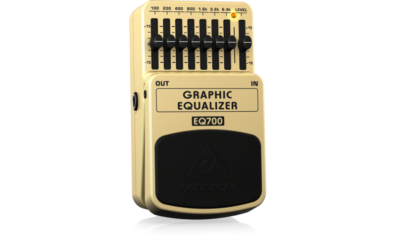 BEHRINGER EQ700 - педаль 7-полосный графический эквалайзер