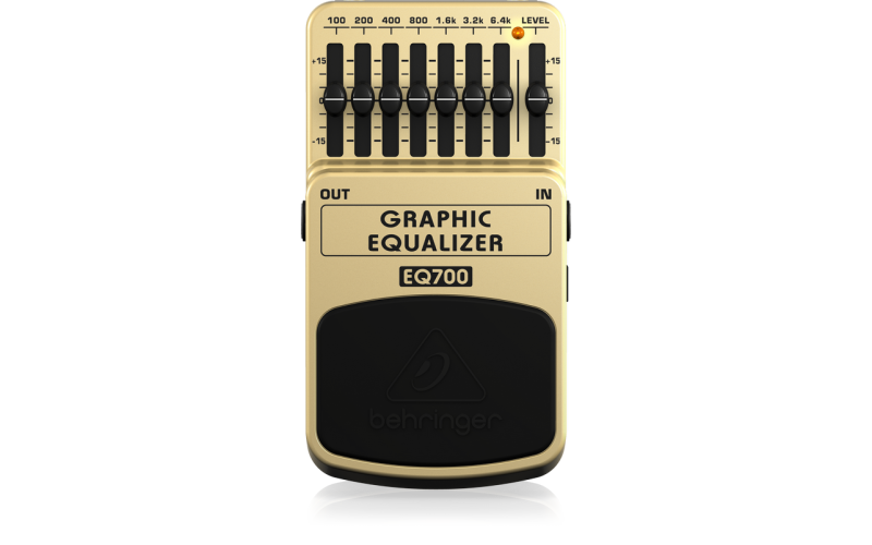 BEHRINGER EQ700 - педаль 7-полосный графический эквалайзер