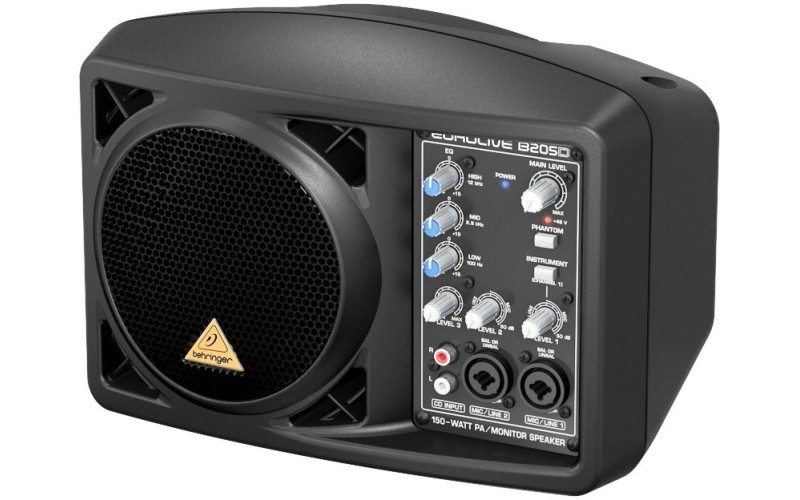 BEHRINGER EUROLIVE B205D компактная активная мониторная система, 150 Вт