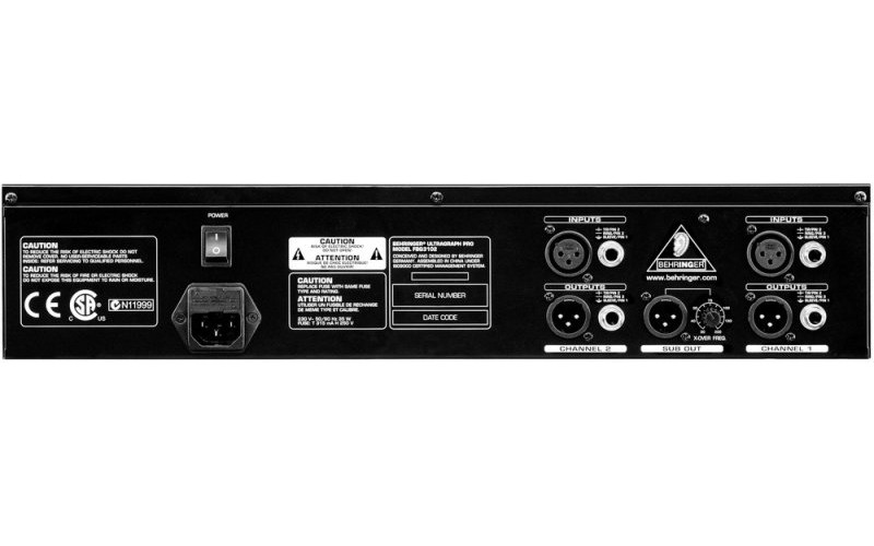 BEHRINGER FBQ3102HD - 31-полосный стерео графический эквалайзер