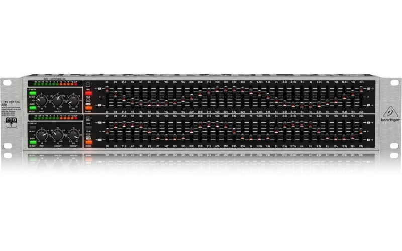 BEHRINGER FBQ3102HD - 31-полосный стерео графический эквалайзер