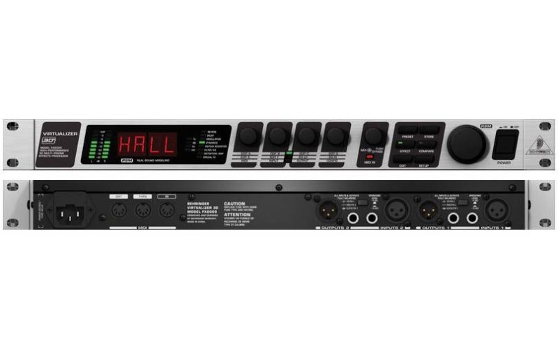 BEHRINGER FX2000 - процессор эффектов и обработки звука