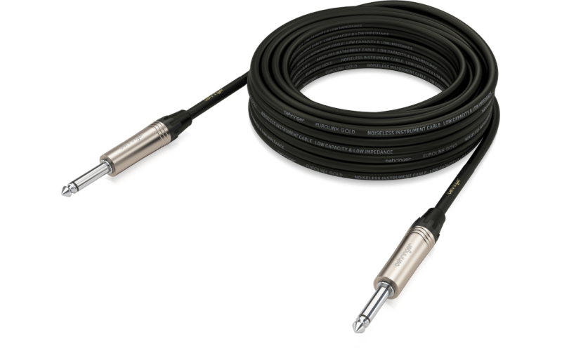Behringer GIC-1000 инструментальный кабель джек моно 6.3мм - джек моно 6.3мм