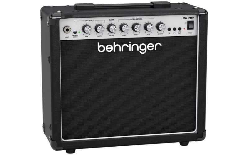 BEHRINGER HA-20R - двухканальный гитарный комбо, 20 Вт, EQ,