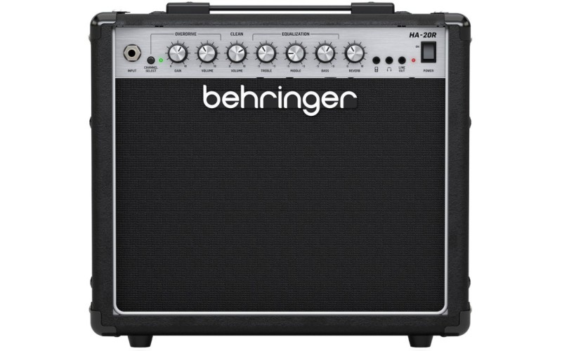 BEHRINGER HA-20R - двухканальный гитарный комбо, 20 Вт, EQ,