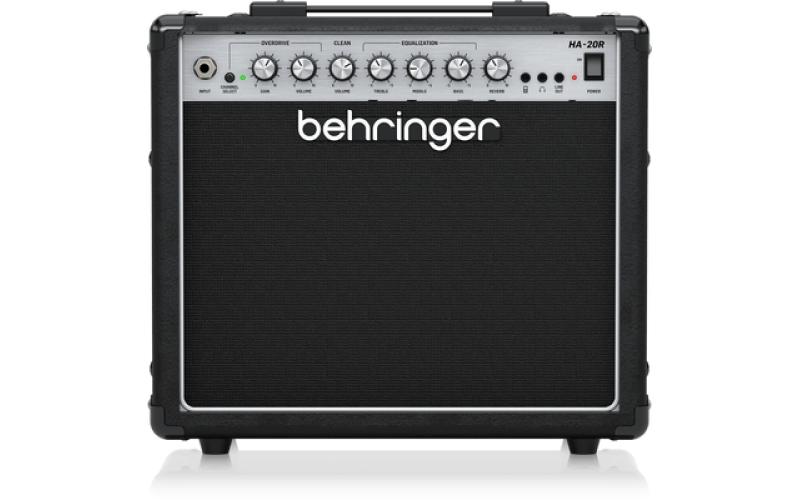 BEHRINGER HA-20R - двухканальный гитарный комбо, 20 Вт, EQ,
