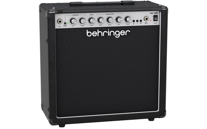 BEHRINGER HA-40R - гитарный комбо с двумя независимыми каналами, пружинным ревербератором