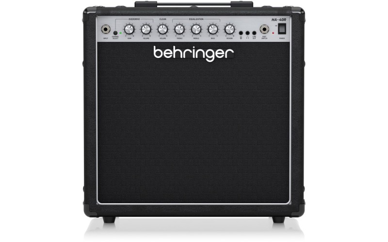 BEHRINGER HA-40R - гитарный комбо с двумя независимыми каналами, пружинным ревербератором