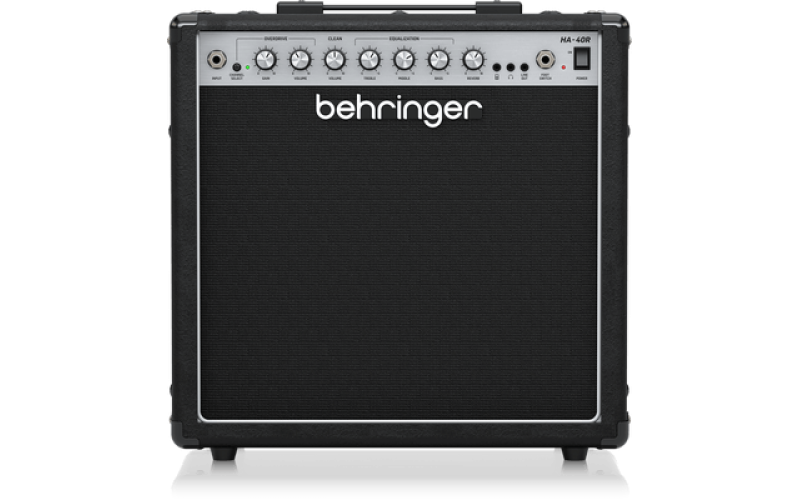 BEHRINGER HA-40R - гитарный комбо с двумя независимыми каналами, пружинным ревербератором