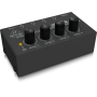 BEHRINGER HA400 - компактный 4-канальный усилитель для наушников